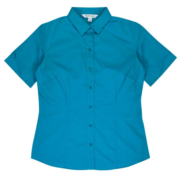 Picture of MOSMAN LADY SHIRT SHORT SLEEVE RUNOUT