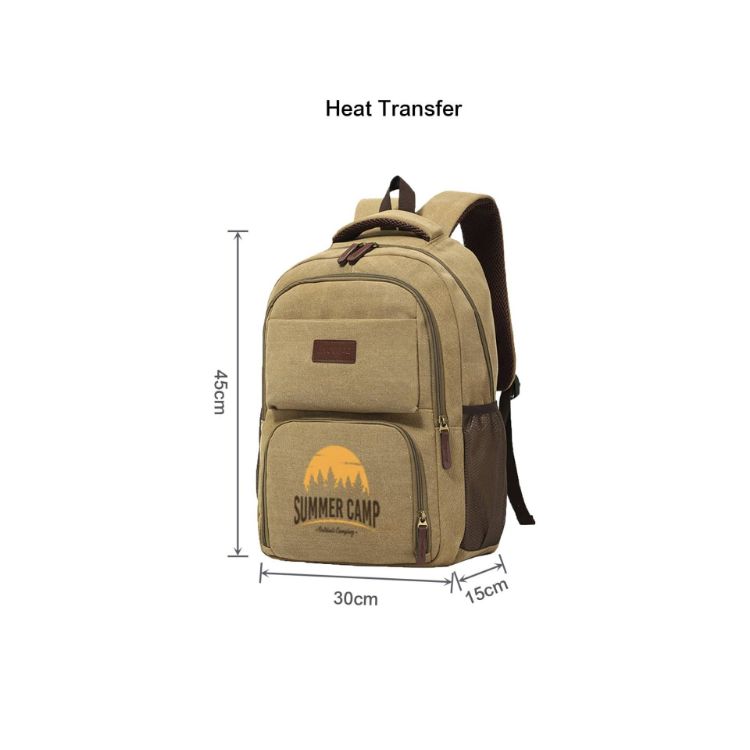 Picture of Canvas Laptop Backpack