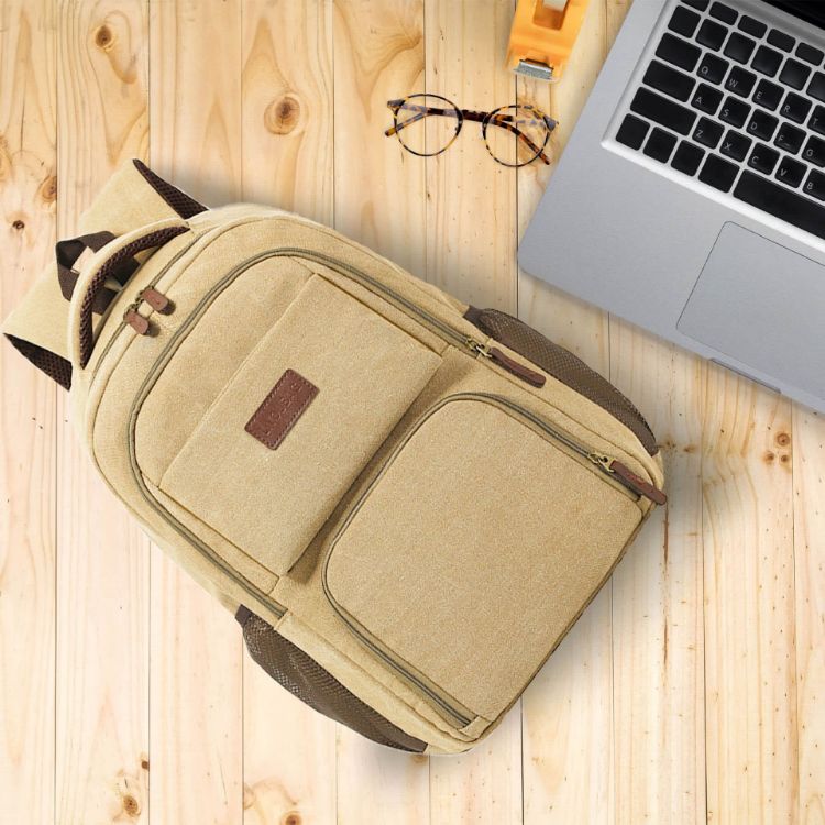 Picture of Canvas Laptop Backpack