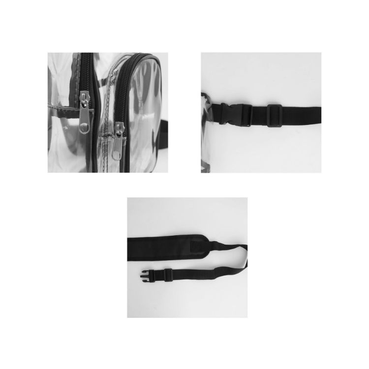 Picture of Clear PVC Crossbody Backpack