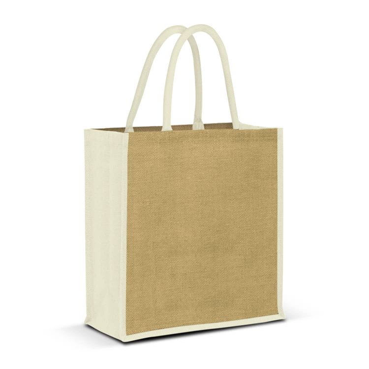 LanzaJuteToteBagwhite