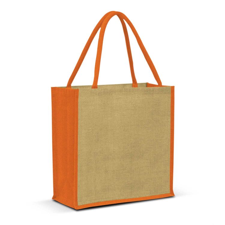 MonzaJuteToteBagorange