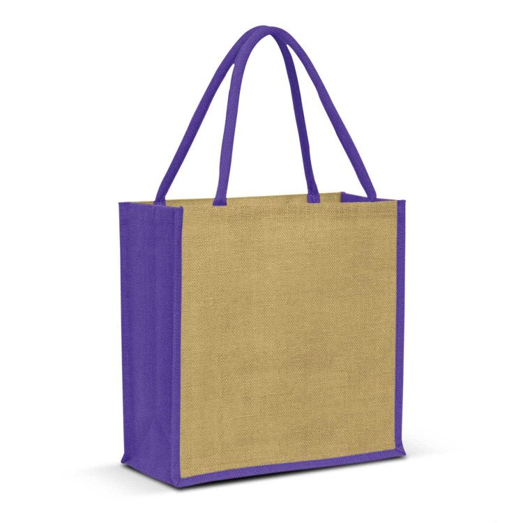 MonzaJuteToteBagpurple