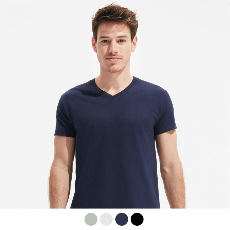 Picture of SOLS Imperial Mens V Neck T-Shirt