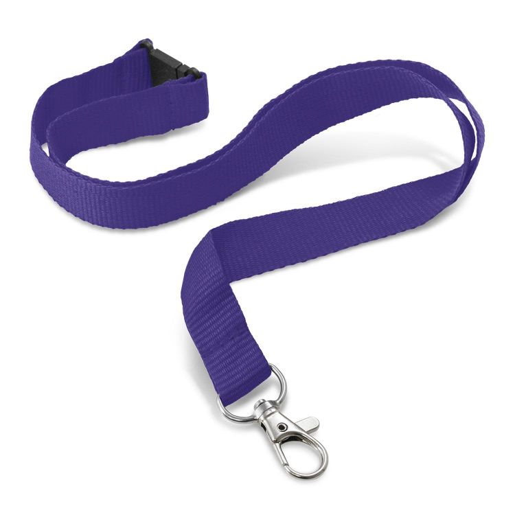CustomPrintedLanyard16mmpurple