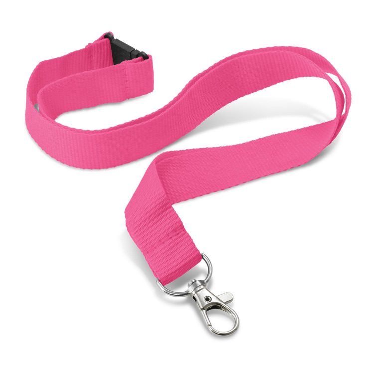 CustomPrintedLanyard20mmpink