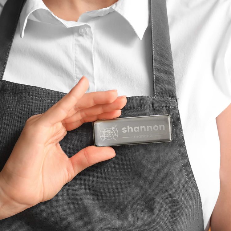 Picture of Metal Name Badge