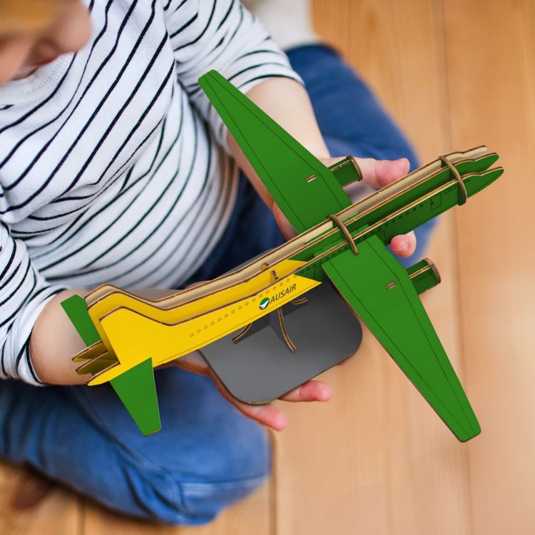 Picture of BRANDCRAFT Jet Plane Wooden Model