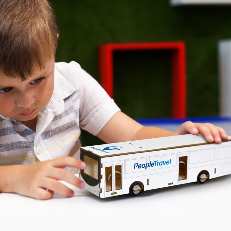 Picture of BRANDCRAFT Bus Wooden Model