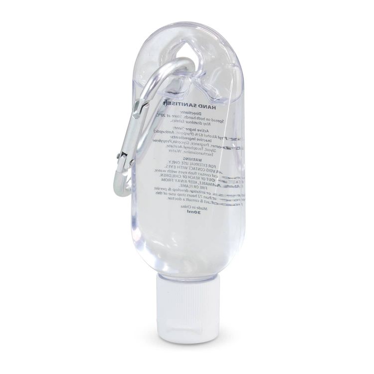 Picture of Carabiner Hand Sanitiser 30ml