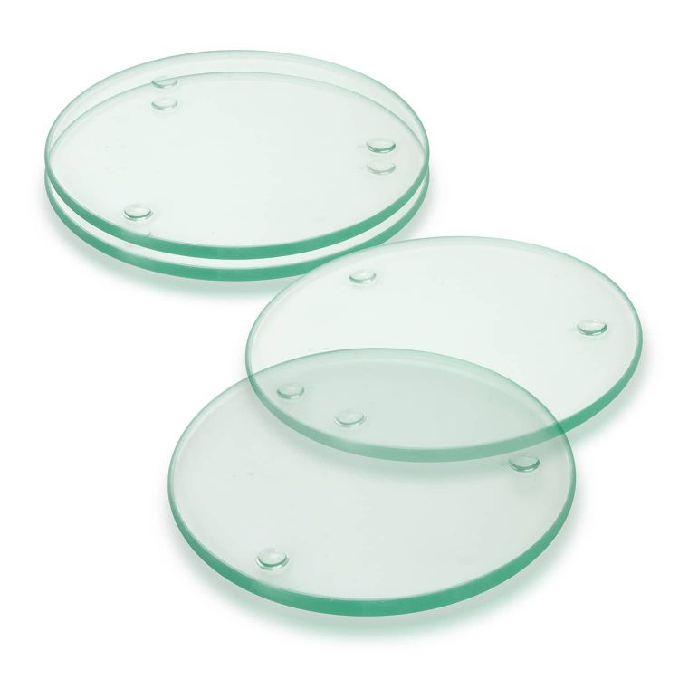 Picture of Venice Glass Coaster - Set of 4 - Round