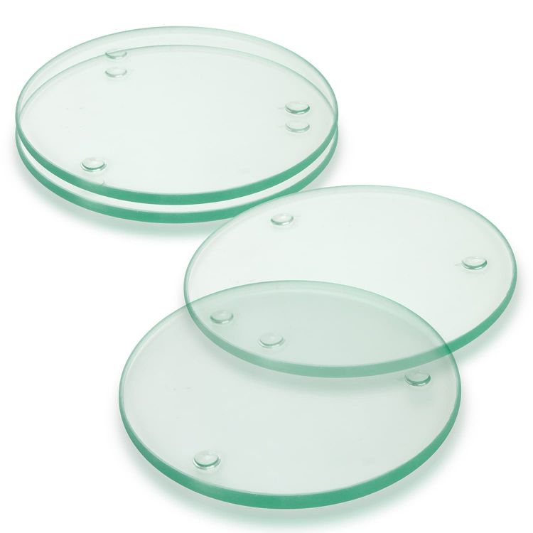 Picture of Venice Glass Coaster - Set of 4 - Round - Full Colour