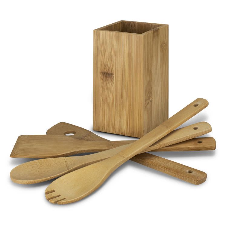 Picture of Bamboo Kitchen Utensils