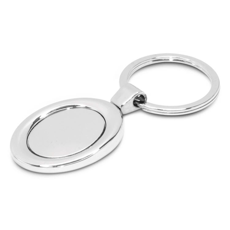 OvalMetalKeyring