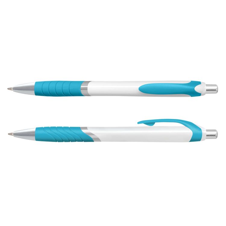 JetPenWhiteBarrellightblue