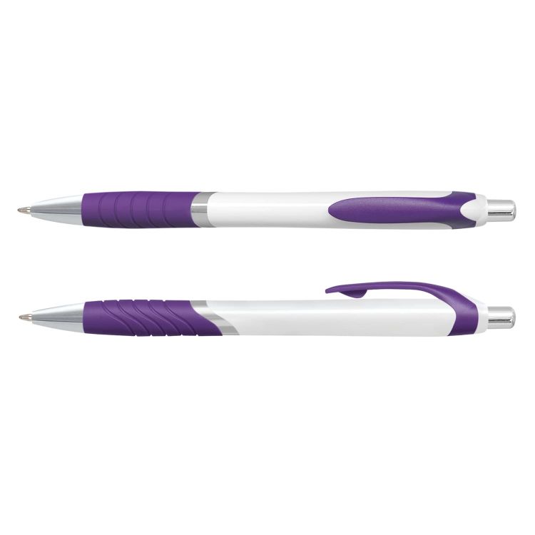 JetPenWhiteBarrelpurple