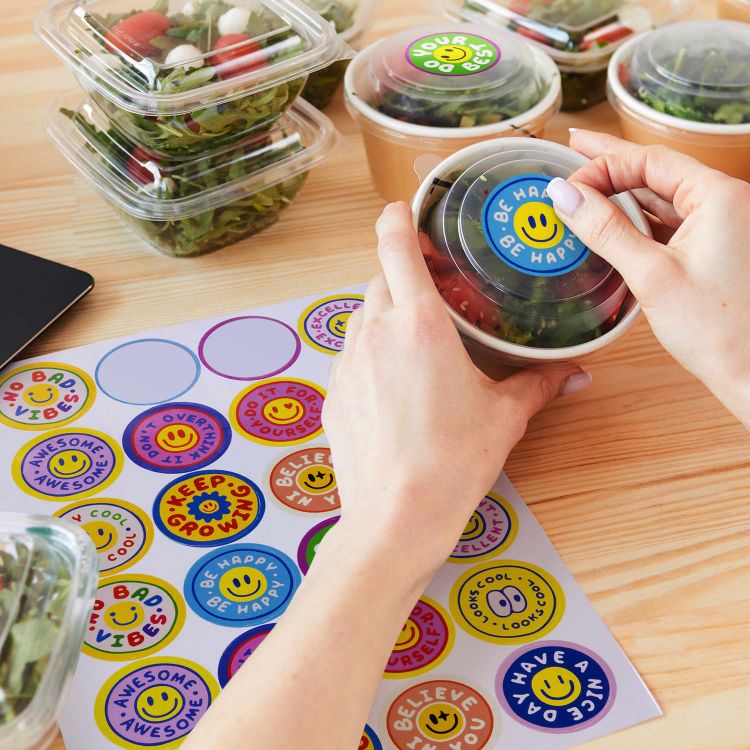 Picture of Sticker Sheet 44mm Circle - Gloss