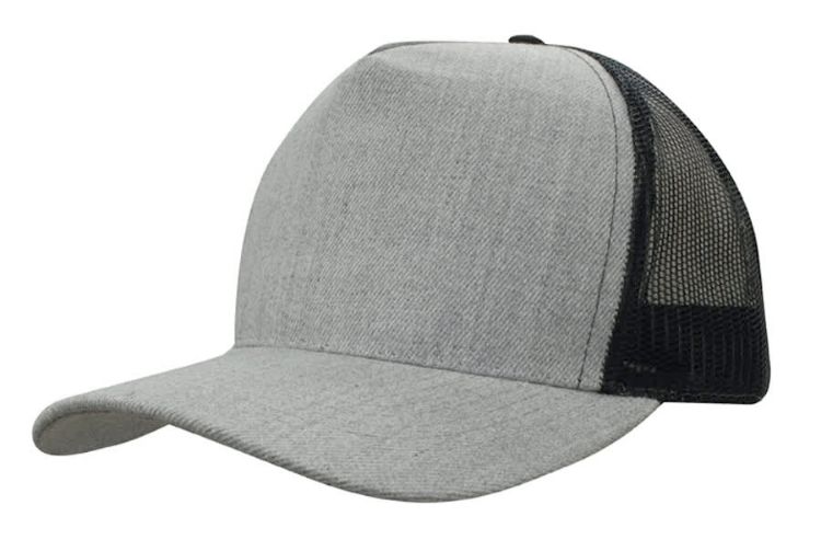 Picture of Grey Marle American Twill with Mesh Back
