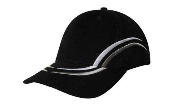 Picture of Brushed Heavy Cotton Cap with Curved Embroidery on Crown and Peak