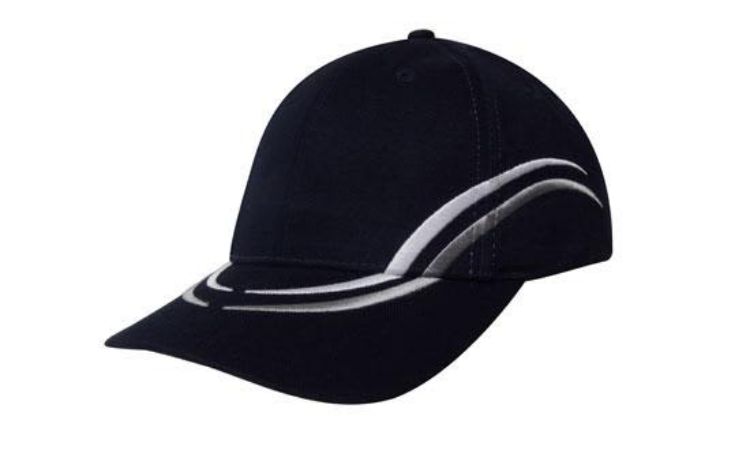 Picture of Brushed Heavy Cotton Cap with Curved Embroidery on Crown and Peak
