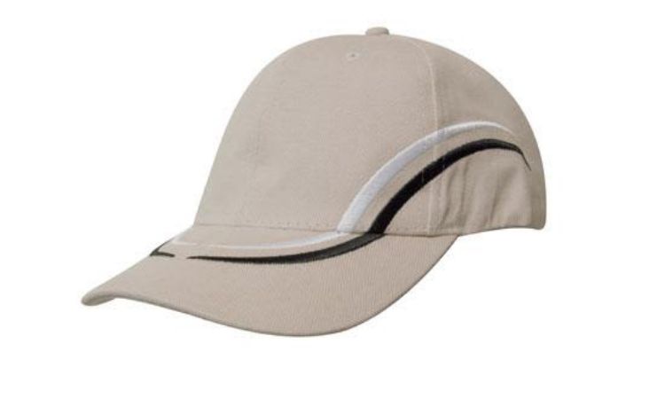 Picture of Brushed Heavy Cotton Cap with Curved Embroidery on Crown and Peak