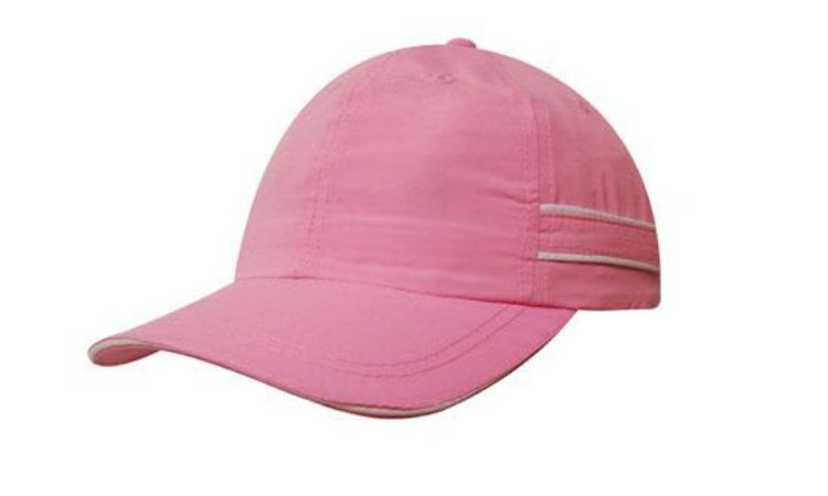 Picture of Microfibre Sports Cap with Piping and Sandwich