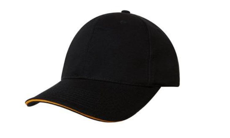 Picture of Chino Twill Twill Cap with Sandwich Trim