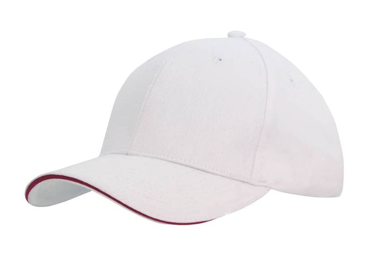 Picture of Brushed Heavy Cotton Cap with Sandwich Trim