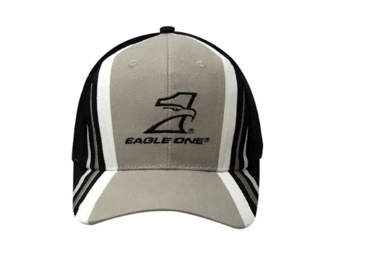 Picture of Brushed Heavy Cotton Cap with Fabric Inserts and Embroidery on Crown & Peak