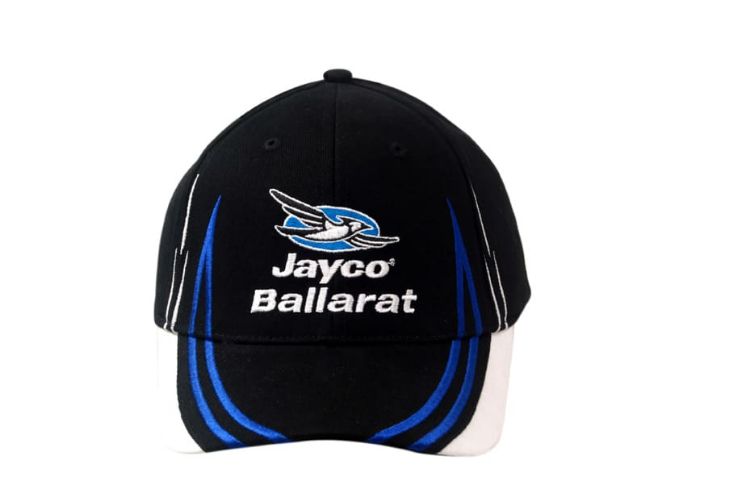 Picture of Brushed Heavy Cotton Cap with Peak Indents/Embroidery on Crown & Peak