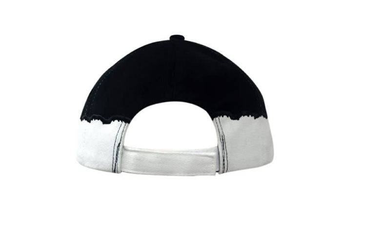 Picture of Brushed Heavy Cotton Cap with Sandwich Trim & Inserts/Embroidery on Crown & Peak