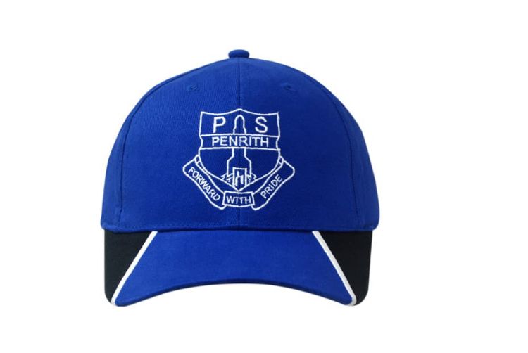 Picture of Brushed Heavy Cotton Cap with Peak Inserts & Embroidery