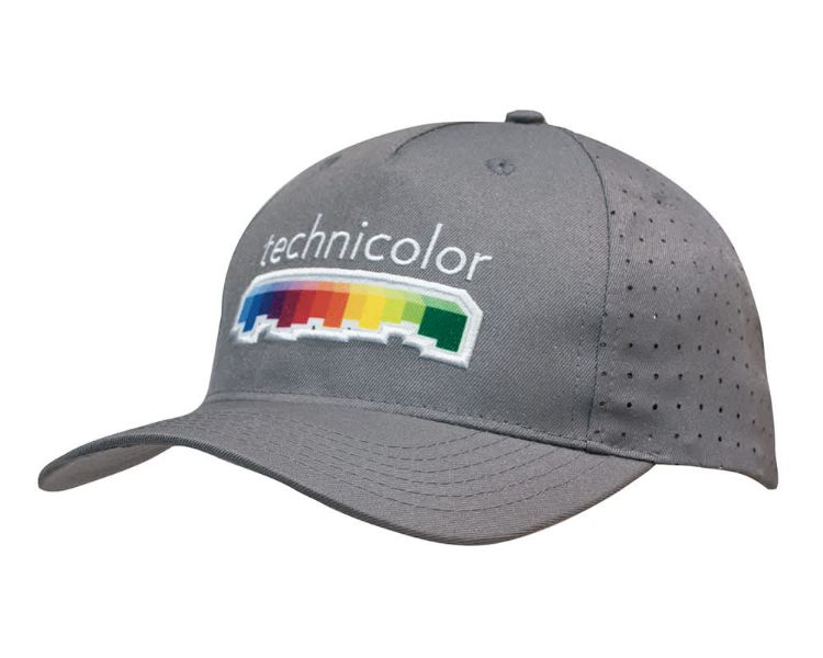 Picture of Breathable Poly Twill Cap with Circle Perforations