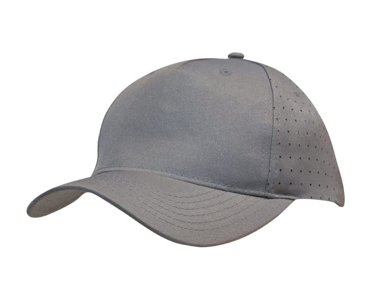 Picture of Breathable Poly Twill Cap with Circle Perforations