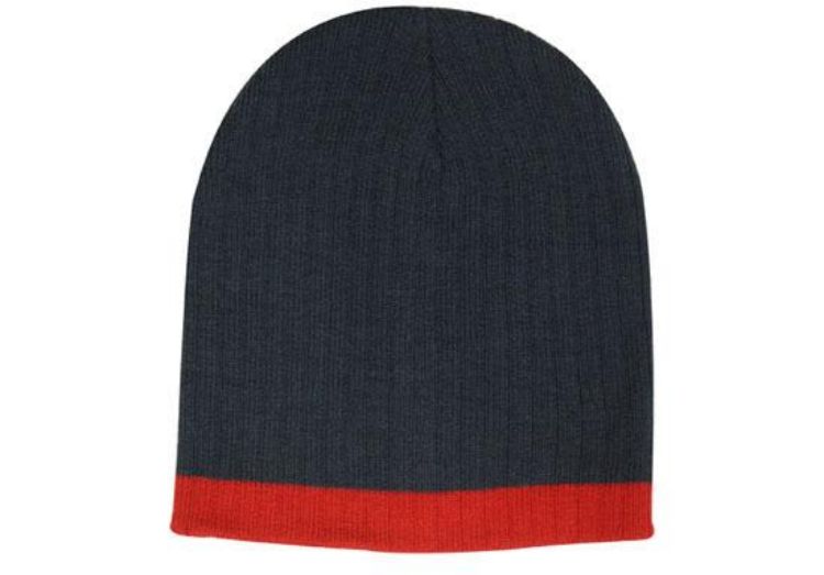 Picture of Two Tone Cable Knit Beanie