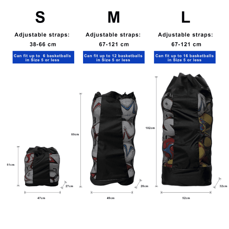 Picture of Drawstring Mesh Ball Bag