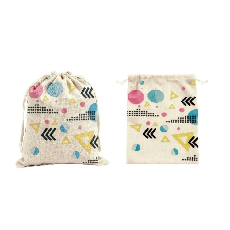 Picture of Cotton Linen Drawstring Bags
