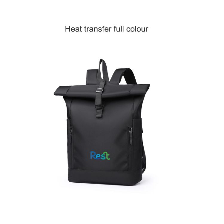 Picture of Roll Top Laptop Backpack
