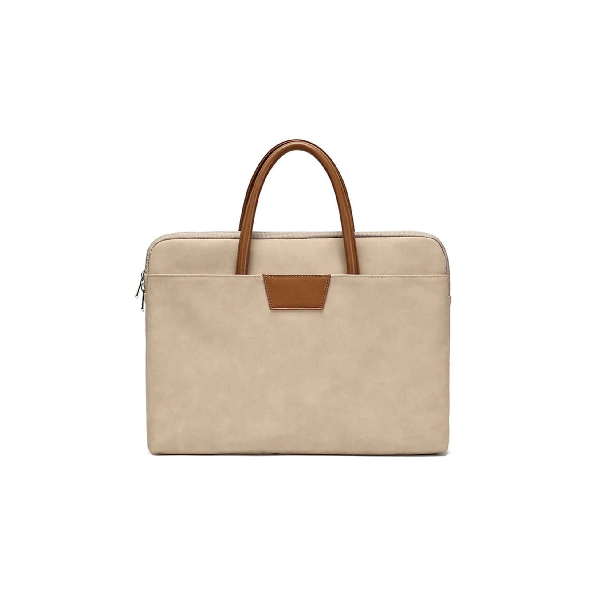 Suede PU Leather Laptop Bag