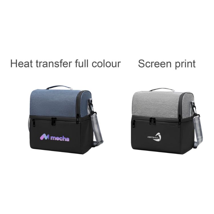 Picture of Two Compartment Lunch Bag