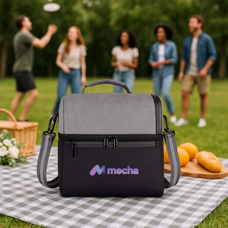 Picture of Two Compartment Lunch Bag