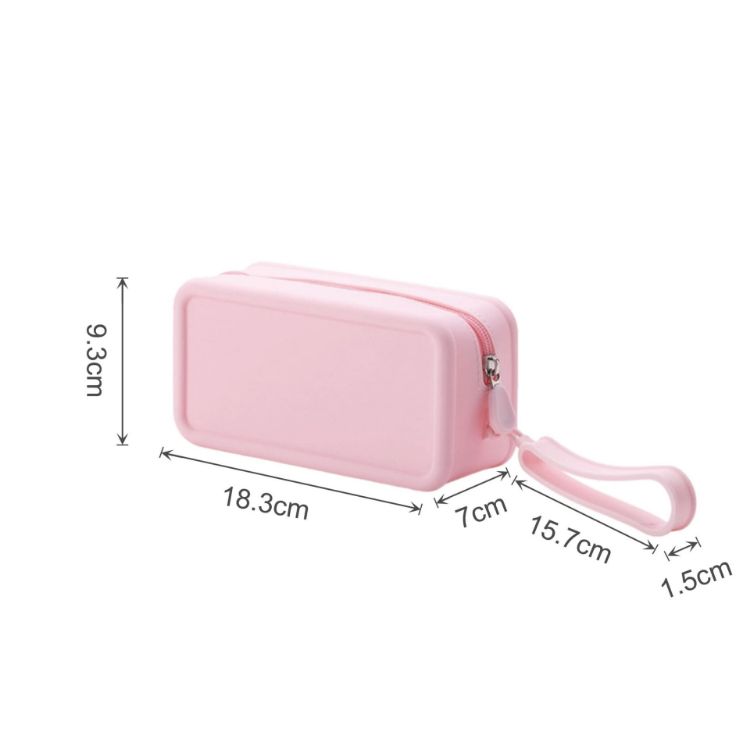 Picture of Silicone Square Cosmetic Bag