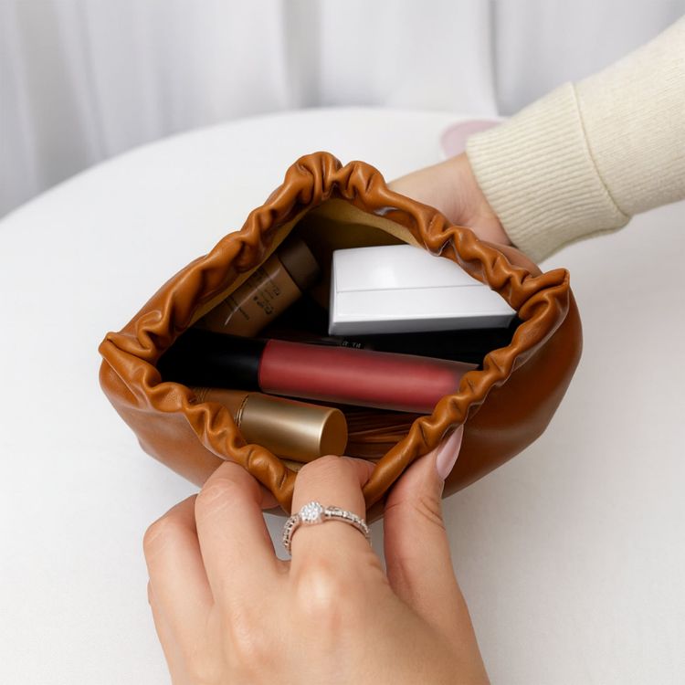 Picture of Zipperless Portable Makeup Bag