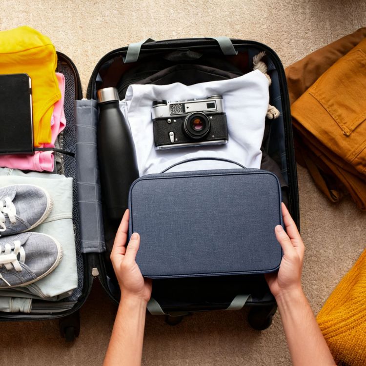 Picture of Portable Hanging Travel Toiletry Bag