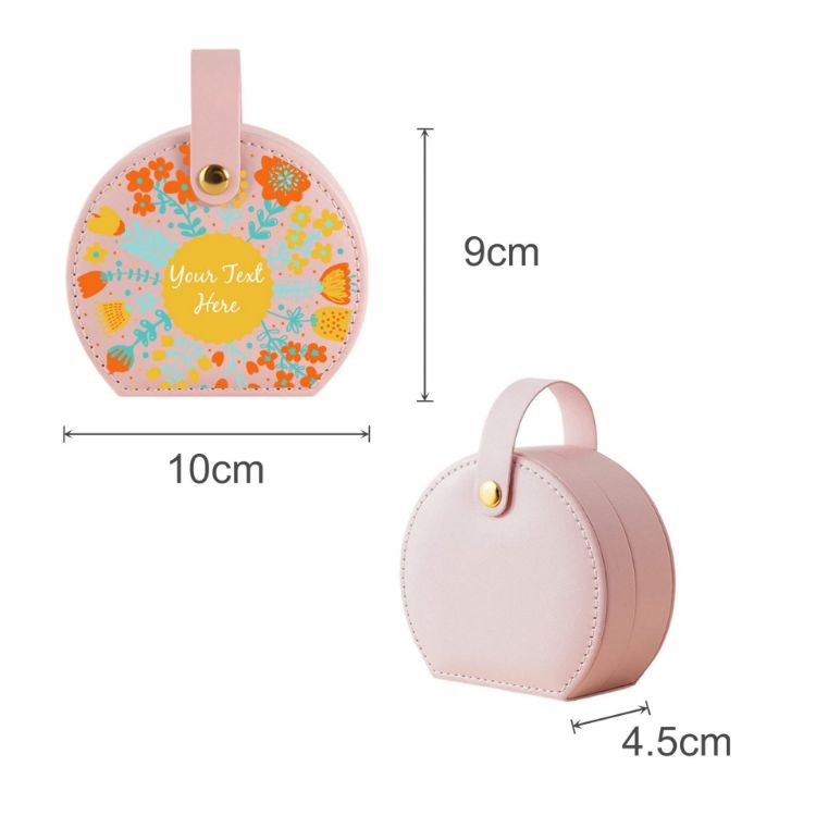 Picture of Small Portable PU Leather Jewellery Box