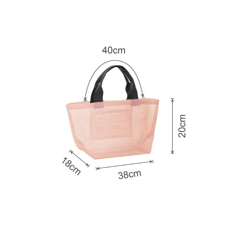 Picture of Premium Small Mesh Beach Tote Bag