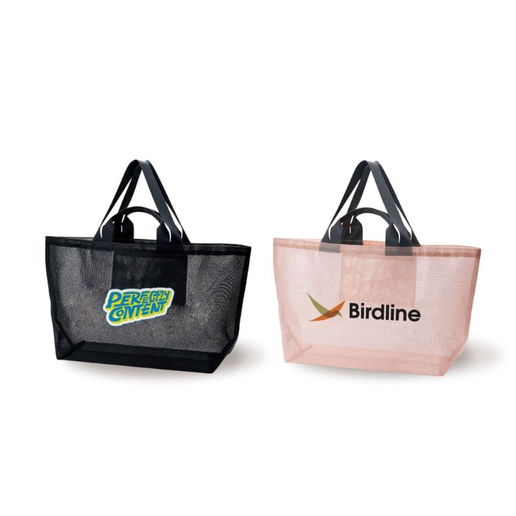 Picture of Premium Large Mesh Beach Tote Bag