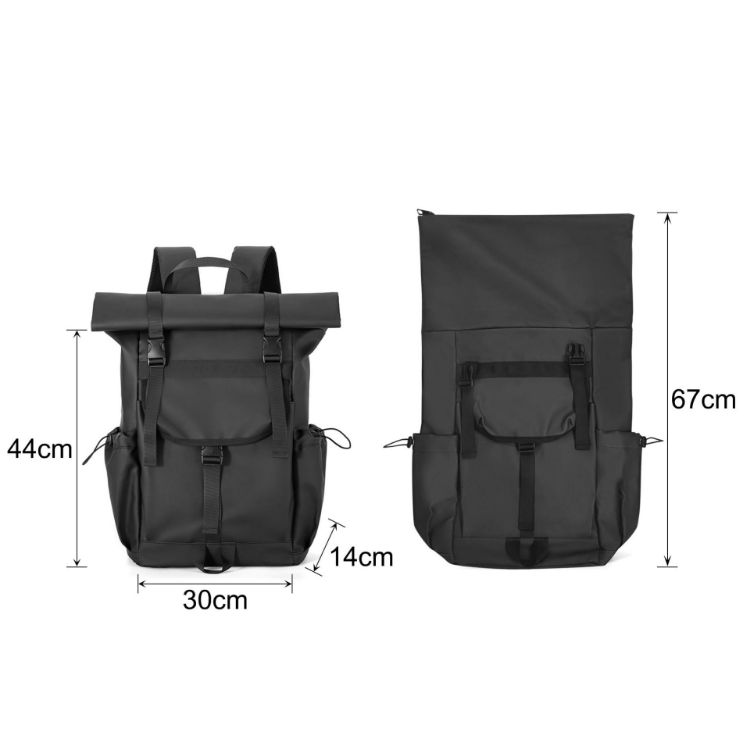Picture of Polyurethane Roll Top Backpack