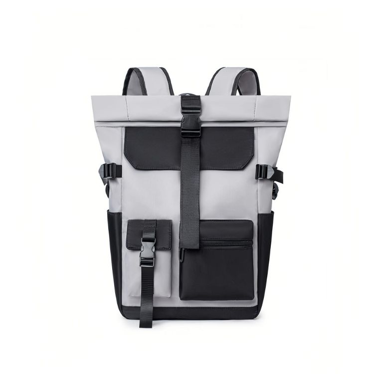 Picture of Multi-pocket Roll Top Backpack