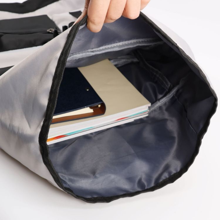 Picture of Multi-pocket Roll Top Backpack